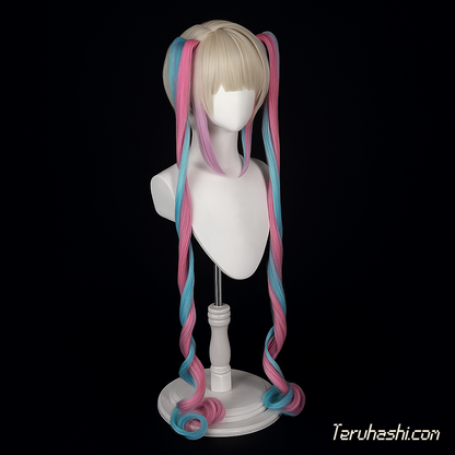 Needy Girl Overdose "Ame-chan" 1:1 Handcrafted Multicolor Wig